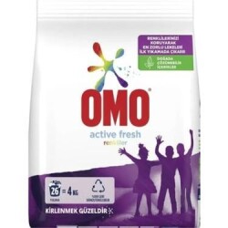 OMO MATİK 4 KG AKTİF FRESH RENKLİLER - OMO