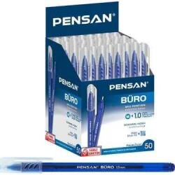 PENSAN 2270 BÜRO TÜKENMEZ KALEM 1MM MAVİ - PENSAN