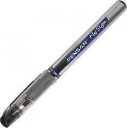 PENSAN MY SIGN JEL ROLLER KALEM SİYAH -(1MM-12.Lİ) 6030 - PENSAN