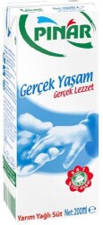PINAR SÜT YARIM YAĞLI 200 ML 27'Lİ - 2