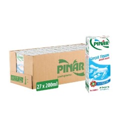 PINAR SÜT YARIM YAĞLI 200 ML 27'Lİ - 1