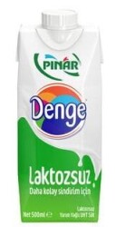 PINAR SÜT DENGE LAKTOZSUZ 500ML (12) - PINAR