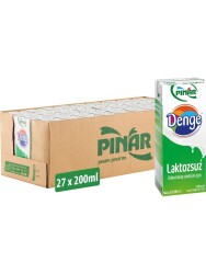 PINAR SÜT DENGE LAKTOZSUZ 200ML 27Lİ - 1