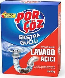 PORÇÖZ LAVABO AÇICI 2'Lİ 50 GR - PORÇÖZ