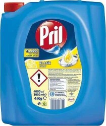 PRİL KLASİK BULAŞIK DETERJANI 4 KG LİMON (4) - PRİL