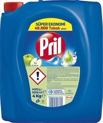 PRİL KLASİK BULAŞIK DETERJANI 4 KG ELMA - PRİL