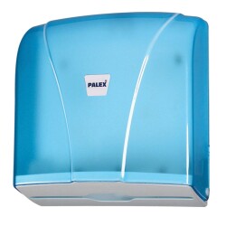 PROFCAN EXTRA Z KATLI DİSPENSER HAVLU 200*12 (5 KOLİ) + PALEX Z KATLI HAVLU DİSPENSERİ ŞEFFAF MAVİ (1 ADET) - 4