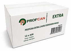 Profcan Extra Z Katlı Dispenser Havlu 20*21 Cm 200*12 - PROFCAN