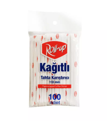 ROLL-UP TAHTA KARIŞTIRICI KAĞIT SARGILI 100'LU - ROLL-UP