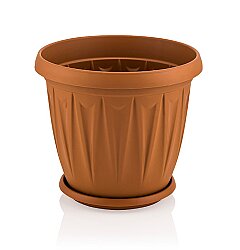 Saksı Toprak Rengi Yükseklik 25 Cm - CANPA