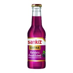 SARIKIZ SODA KARADUT FRENK 200 ML (6*4) (144*) - SARIKIZ