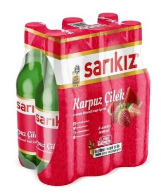 3A Sarıkız Soda Karpuz Çilek 200 Ml x24 Ürün Görseli