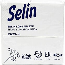 Selin Lüks Garson Katlama Peçete 33*33 (12) - SELİN