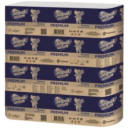 SELPAK 7906605 PROFESSİONAL PREMİUM DİSPENSER PEÇETE 18*250 - SELPAK