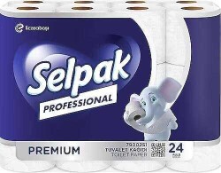 SELPAK 7906647 PROFESSİONAL PREMİUM TUVALET KAĞIDI 24'LÜ (3) - SELPAK