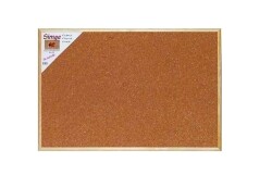 SİMGE MANTAR PANO AHŞAP ÇERÇEVE 60CMX90CM - 