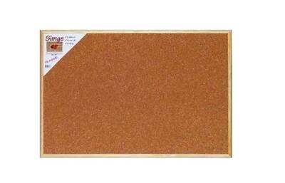 SİMGE MANTAR PANO AHŞAP ÇERÇEVE 60CMX90CM - 1