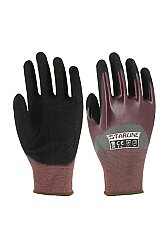 Starline E-151600 Köpük Nitril Kaplamalı İş Eldiveni Dayanıklı Kaymaz Tutuşlu Polyester Astar - 