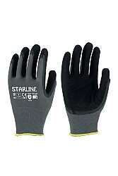 Starline E-93 Köpük Nitril Kaplamalı İş Eldiveni Uzun Ömürlü Ve Esnek Koruma - 