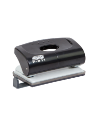 Std P-811 Popular Küçük Boy 10 Sayfa Delgeç Siyah - STD