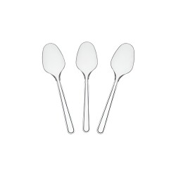 PLASTİK SUP KAŞIK LÜKS ŞEFFAF 100LÜ - 2