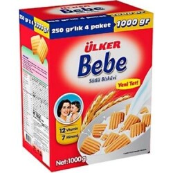 ÜLKER 800 GR.BEBE BİSK.(4*) 168-08 - ÜLKER