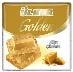ÜLKER ÇİKOLATA KARE 60 GR.GOLDEN KAREM BYZ.(6*6) 1568-05 - ÜLKER