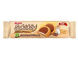 ÜLKER SAKLIKÖY 100 GR.ÇİKO.VE SÜTLÜ KRE. (18*) 829-08 - ÜLKER
