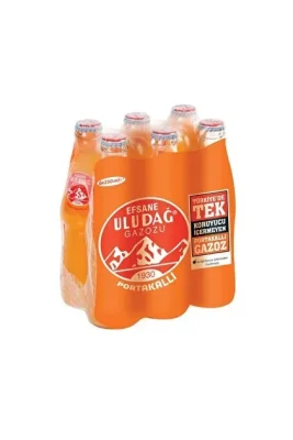 Uludağ Uludağ Efsane Fuji Portakallı Gazoz 250 Ml. x24 Ürün Görseli