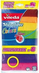 VİLEDA TEMİZLİK BEZİ MİKROFİBER COLORS 8'Lİ - VİLEDA