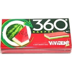 VIVIDENT 360 KARPUZ 33 GR (18*) (20*) - VIVIDENT